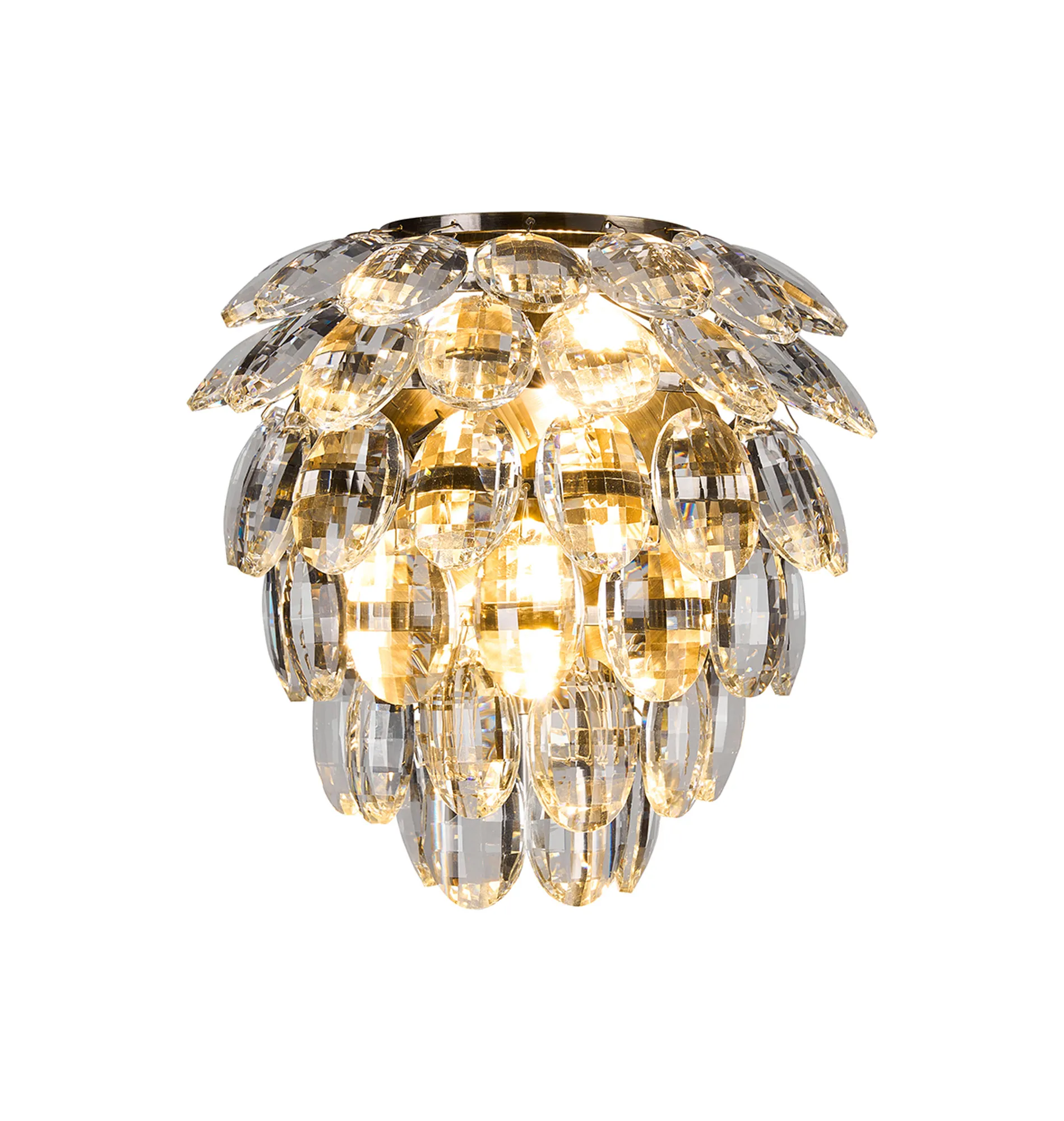 Coniston IP Bathroom Lights Diyas Crystal Wall Lights